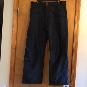 Men’s Medium North Face Black Snowpants
